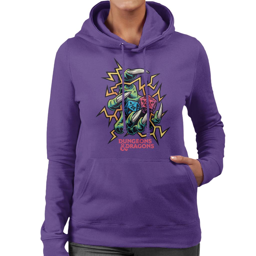 Dungeons & Dragons Dragon Claws Women's Hooded Sweatshirt product image 6