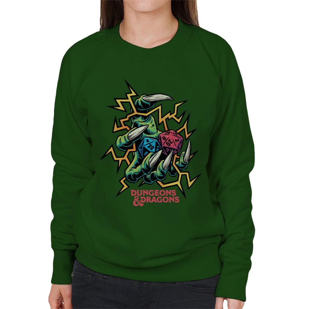 Dungeons & Dragons Dragon Claws Women's Sweatshirt product image 4