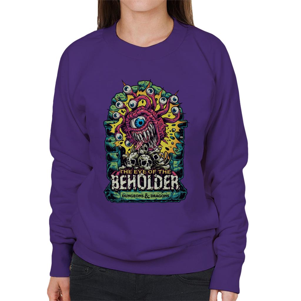 Dungeons & Dragons The Eye Of Beholder Women's Sweatshirt product image 6