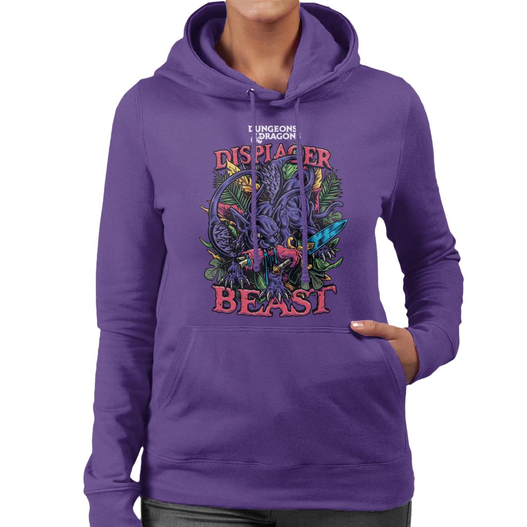 Dungeons & Dragons Displacer Beast Women's Hooded Sweatshirt product image 6