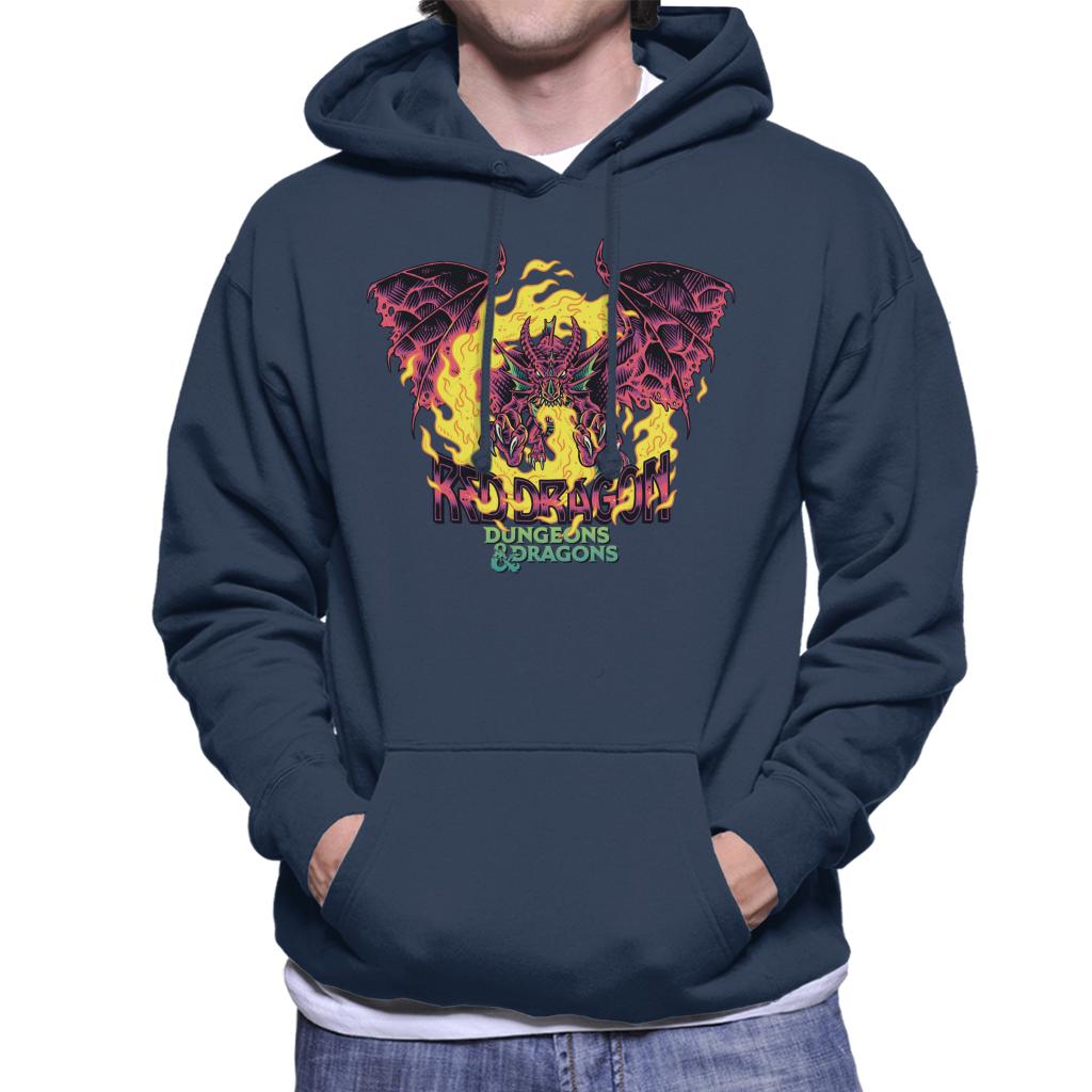 Dungeons & Dragons Red Dragon Men's Hooded Sweatshirt product image 1