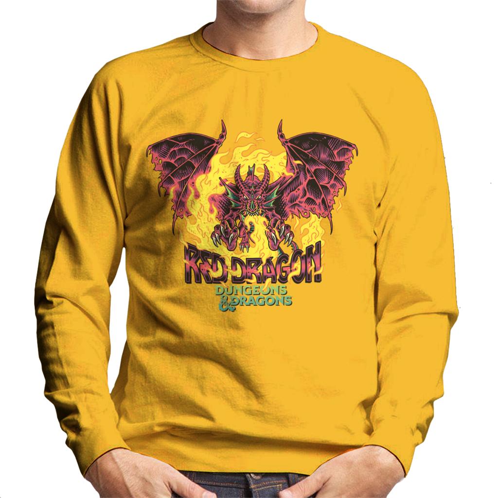 Dungeons & Dragons Red Dragon Men's Sweatshirt product image 4