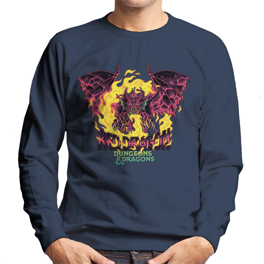 Dungeons & Dragons Red Dragon Men's Sweatshirt product image 1