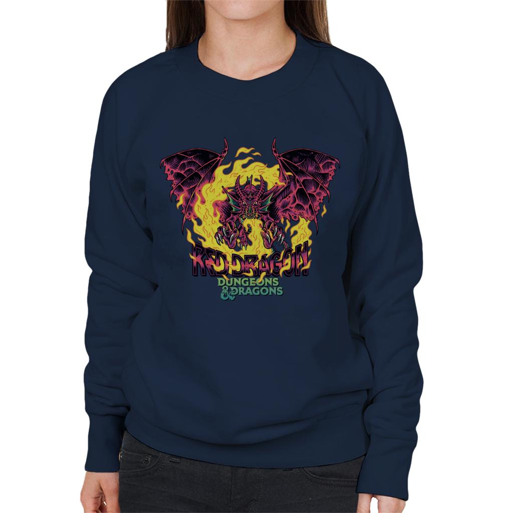 Dungeons & Dragons Red Dragon Women's Sweatshirt product image 1