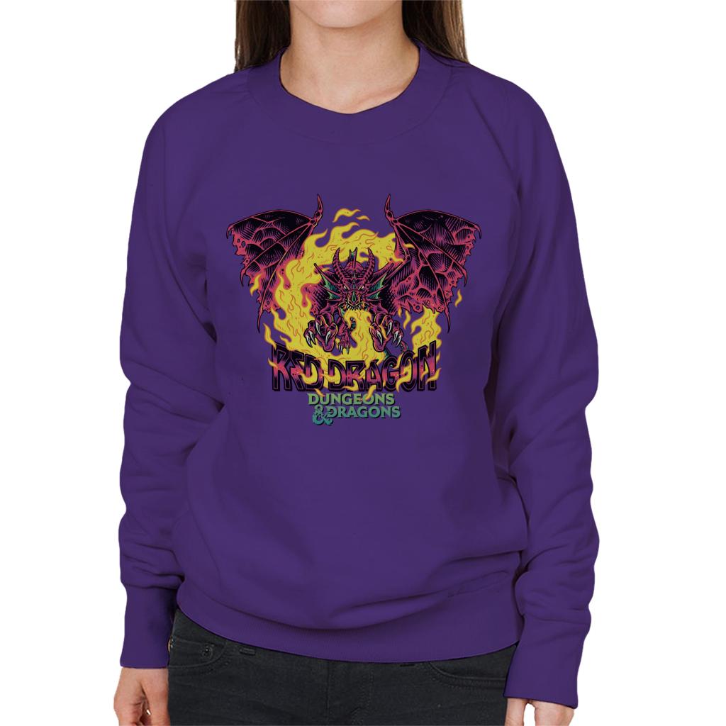 Dungeons & Dragons Red Dragon Women's Sweatshirt product image 6