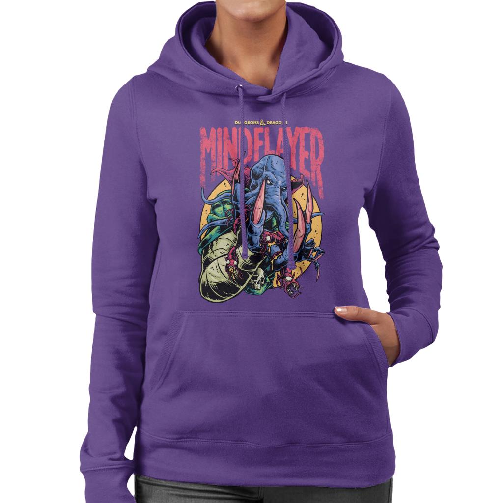 Dungeons & Dragons Mindflayer Women's Hooded Sweatshirt product image 6