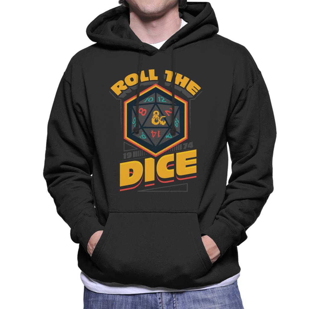 Dungeons & Dragons 1974 Roll The Dice Men's Hooded product image 1