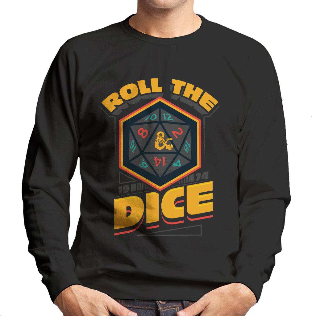 Dungeons & Dragons 1974 Roll The Dice Men's Sweatshirt product image 1