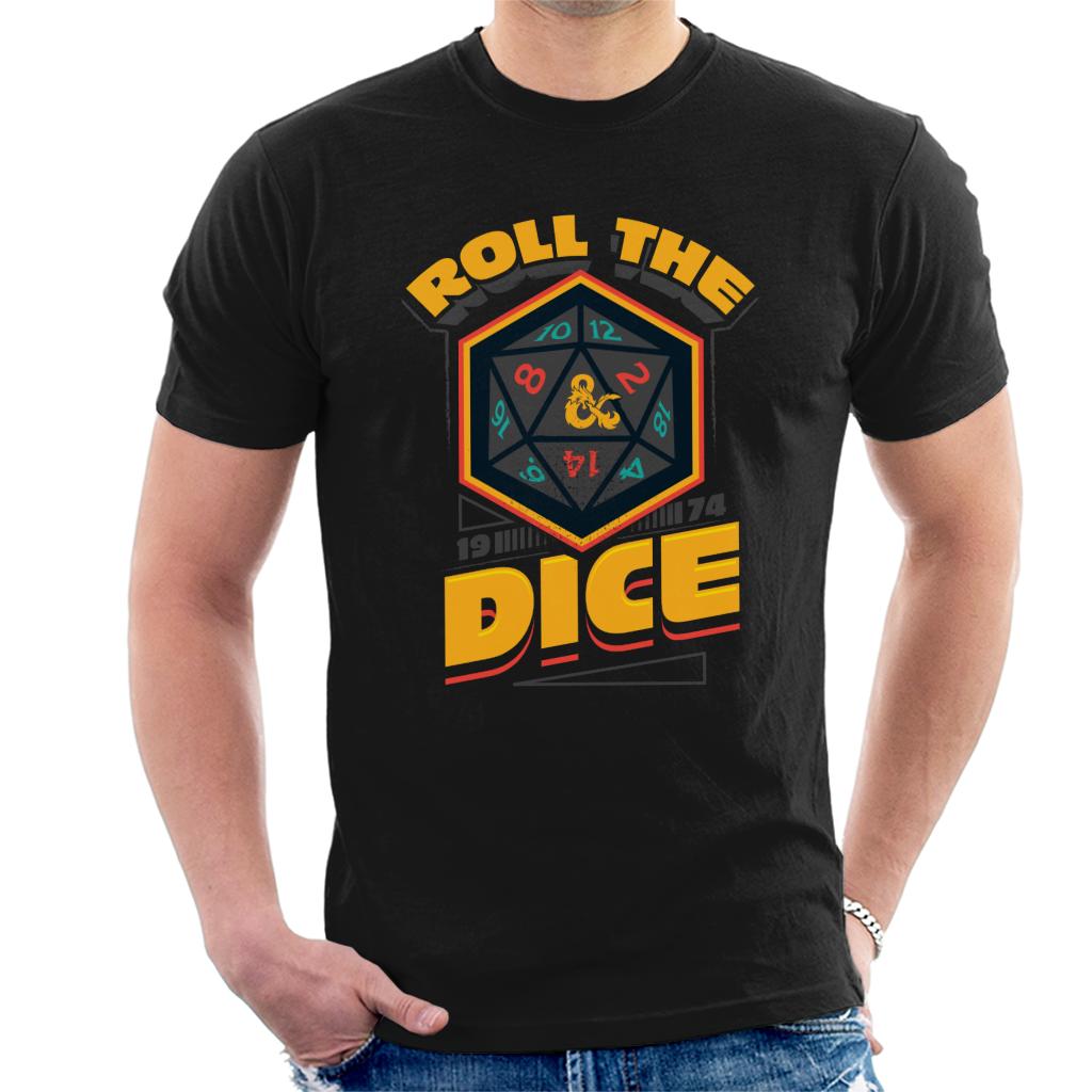 Dungeons & Dragons 1974 Roll The Dice Men's T-Shirt product image 1