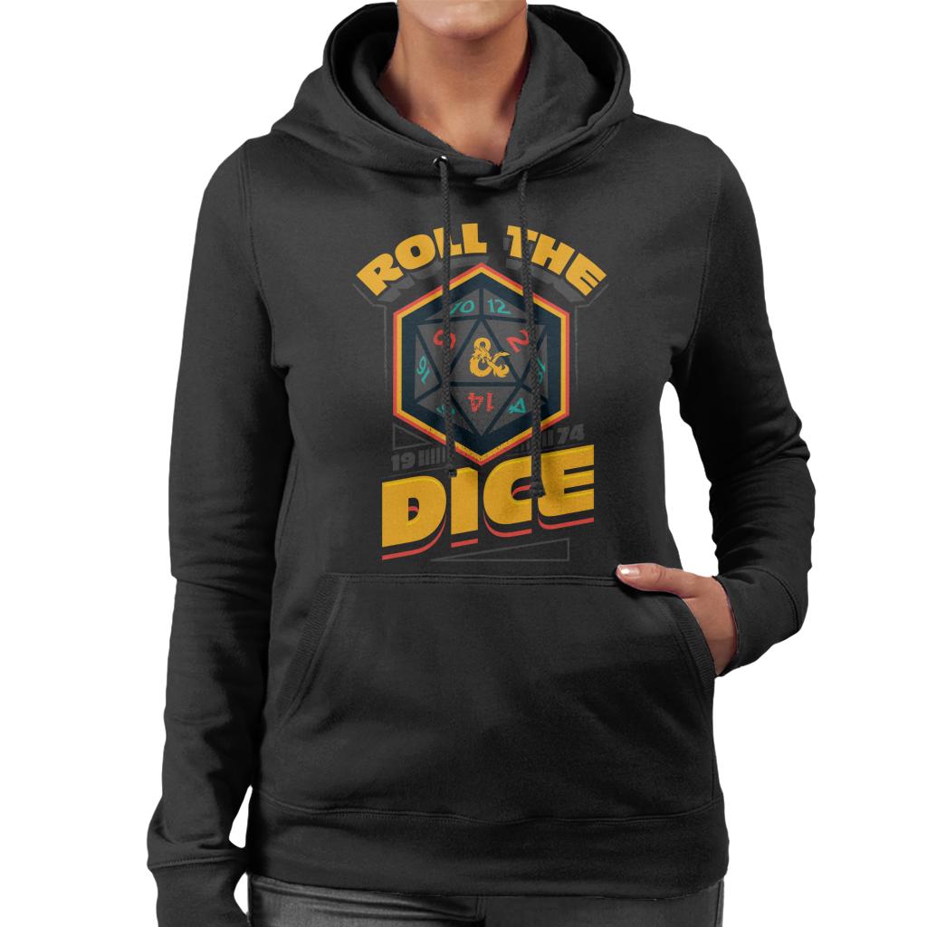 Dungeons & Dragons 1974 Roll The Dice Women's Hooded product image 1