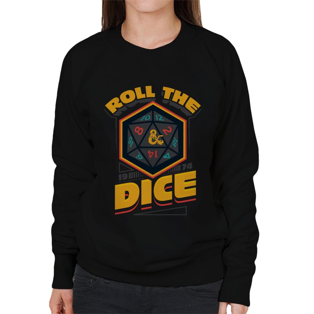 Dungeons & Dragons 1974 Roll The Dice Women's Sweatshirt product image 1
