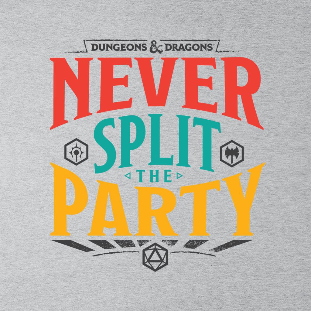 Dungeons & Dragons Never Split The Party Men's Sweatshirt product image 2