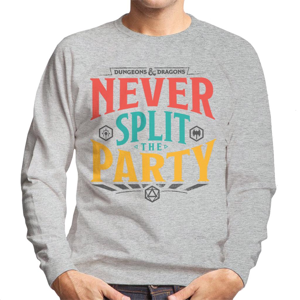Dungeons & Dragons Never Split The Party Men's Sweatshirt product image 1