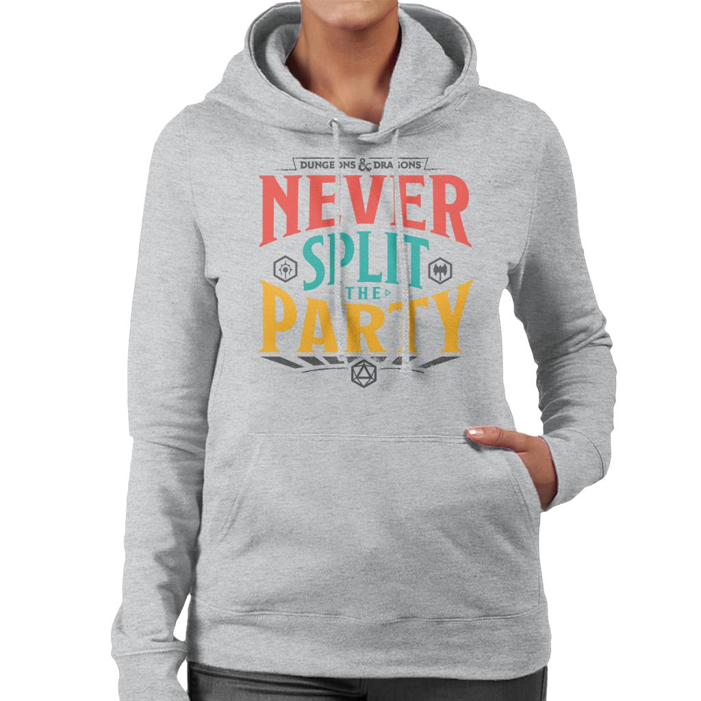 Dungeons & Dragons Never Split The Party Women's Hooded product image 1