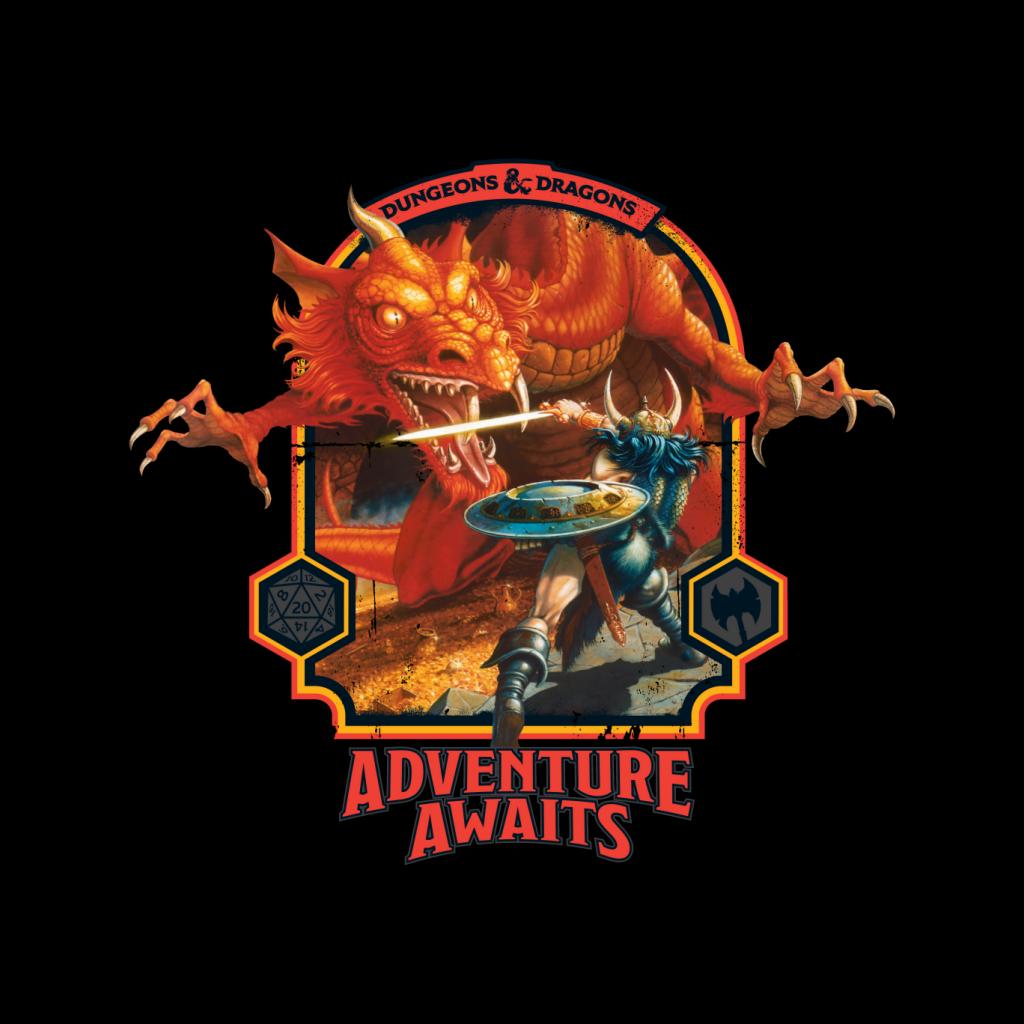 Dungeons & Dragons Adventure Awaits Men's T-Shirt product image 2