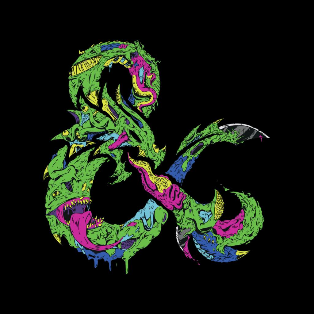 Dungeons & Dragons Monster Ampersand Men's T-Shirt product image 2