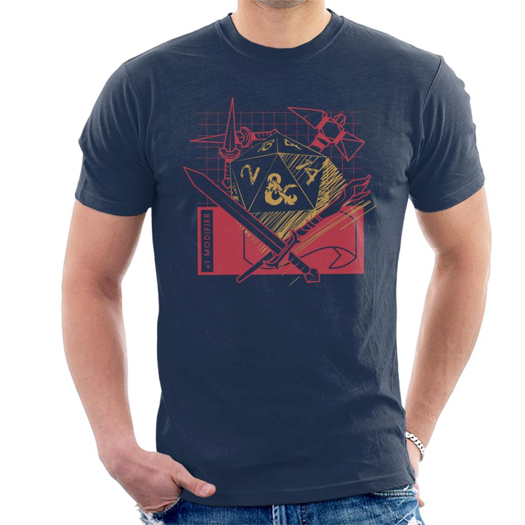 Dungeons & Dragons Plus 1 Modifier Men's T-Shirt product image 4