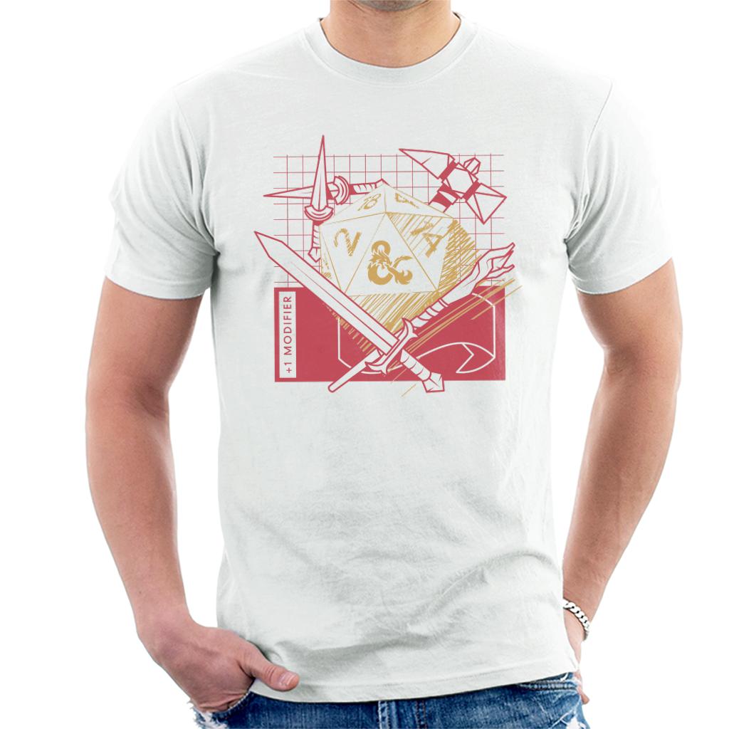 Dungeons & Dragons Plus 1 Modifier Men's T-Shirt product image 1