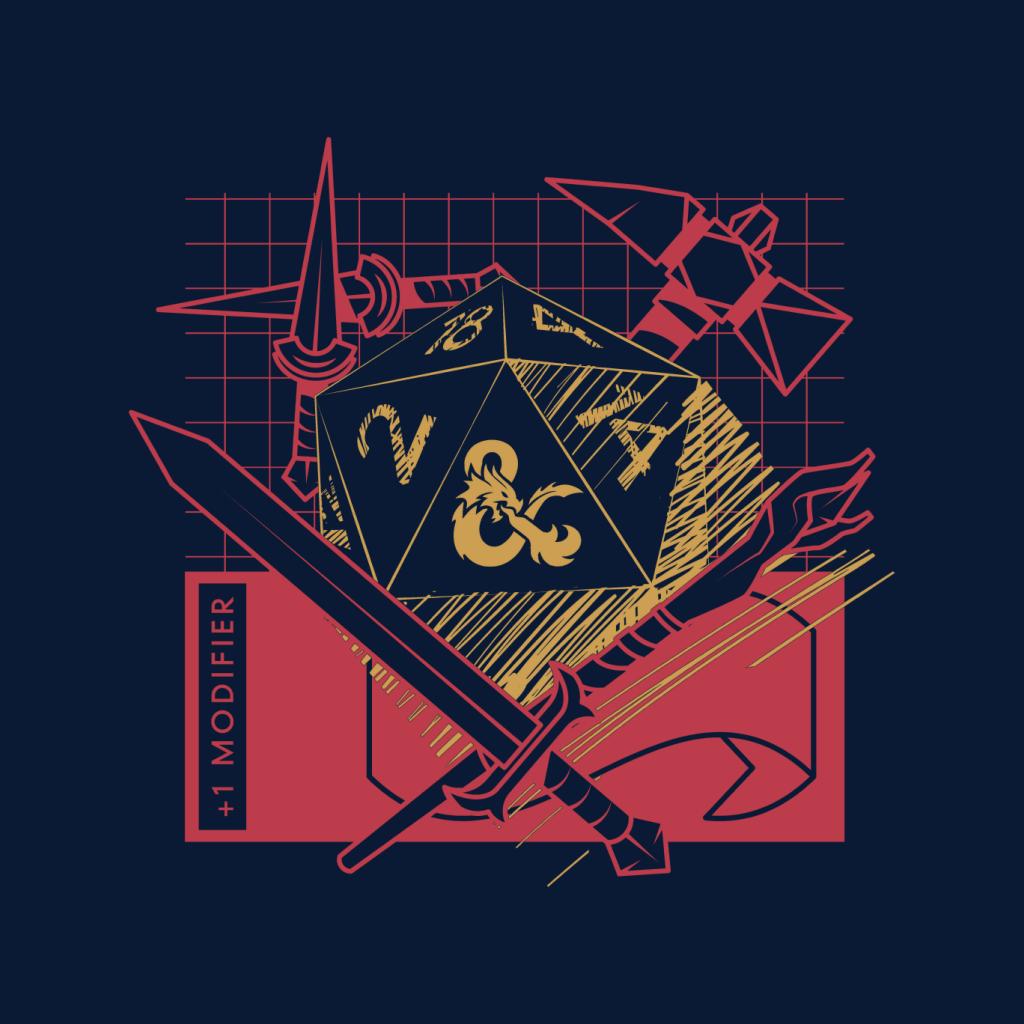 Dungeons & Dragons Plus 1 Modifier Women's Sweatshirt product image 5