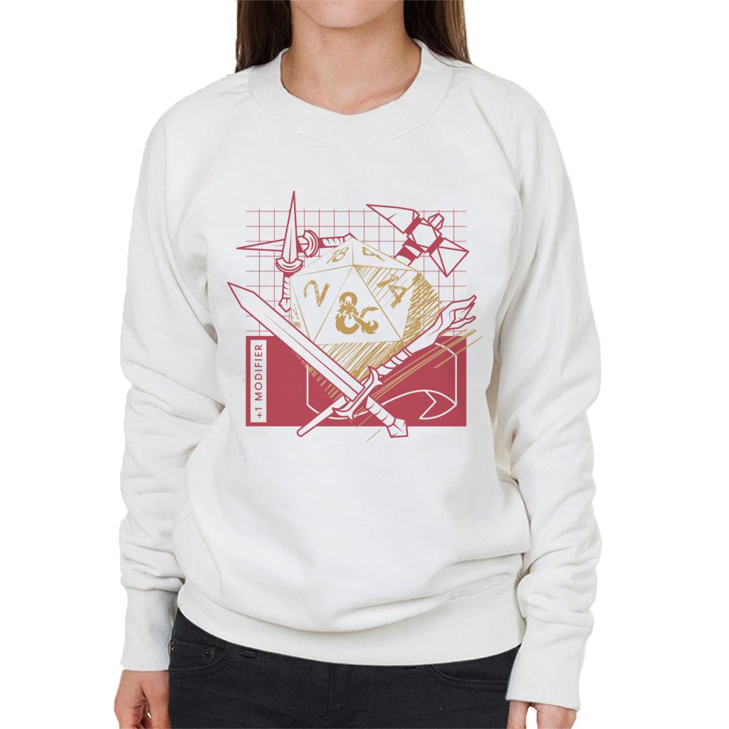 Dungeons & Dragons Plus 1 Modifier Women's Sweatshirt product image 1