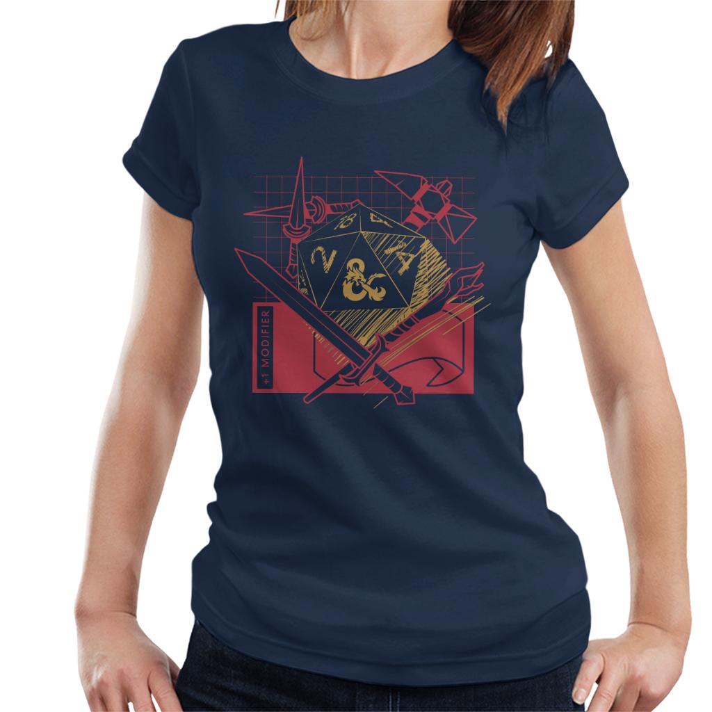 Dungeons & Dragons Plus 1 Modifier Women's T-Shirt product image 4