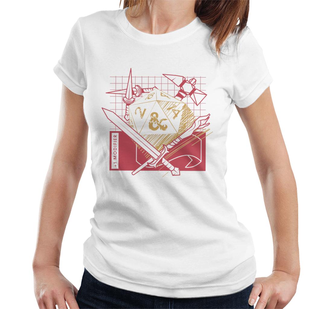 Dungeons & Dragons Plus 1 Modifier Women's T-Shirt product image 1