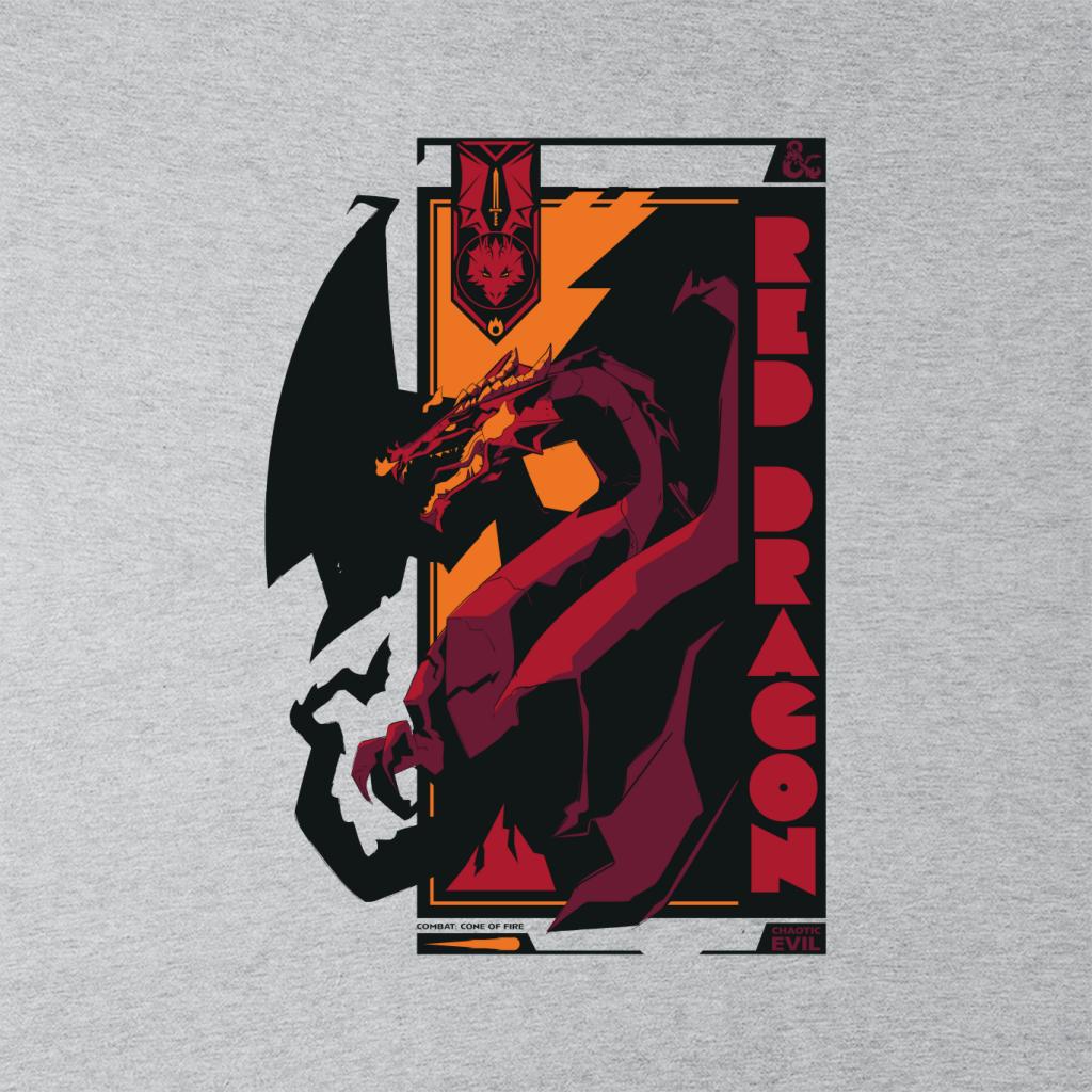 Dungeons & Dragons Red Dragon Badge Women's Sweatshirt product image 5