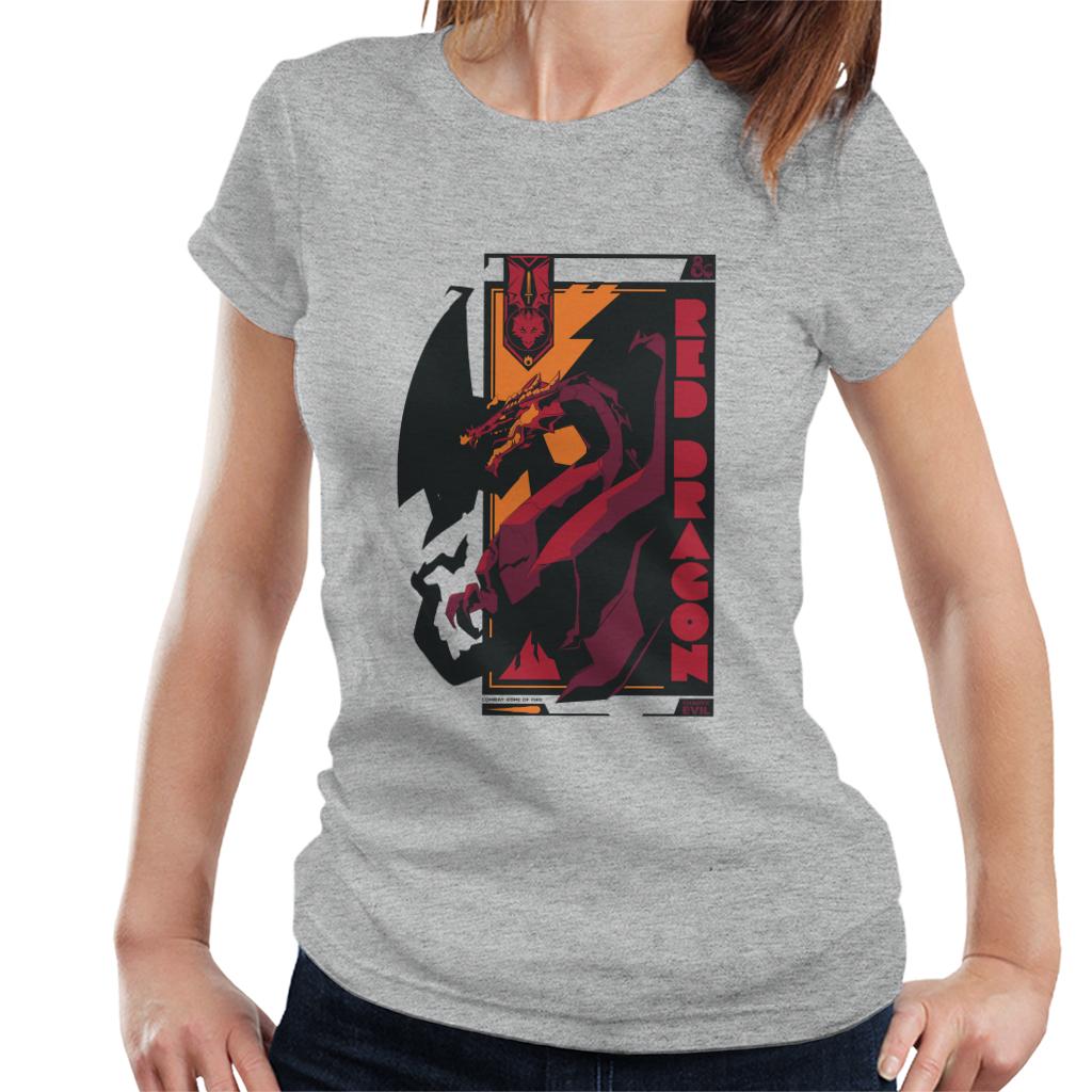 Dungeons & Dragons Red Dragon Badge Women's T-Shirt product image 4