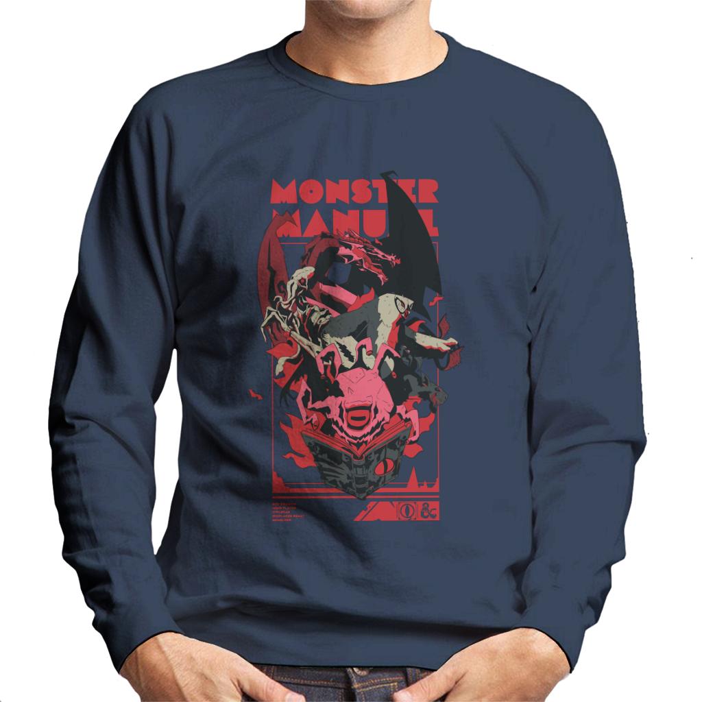 Dungeons & Dragons Monster Manual Men's Sweatshirt product image 4