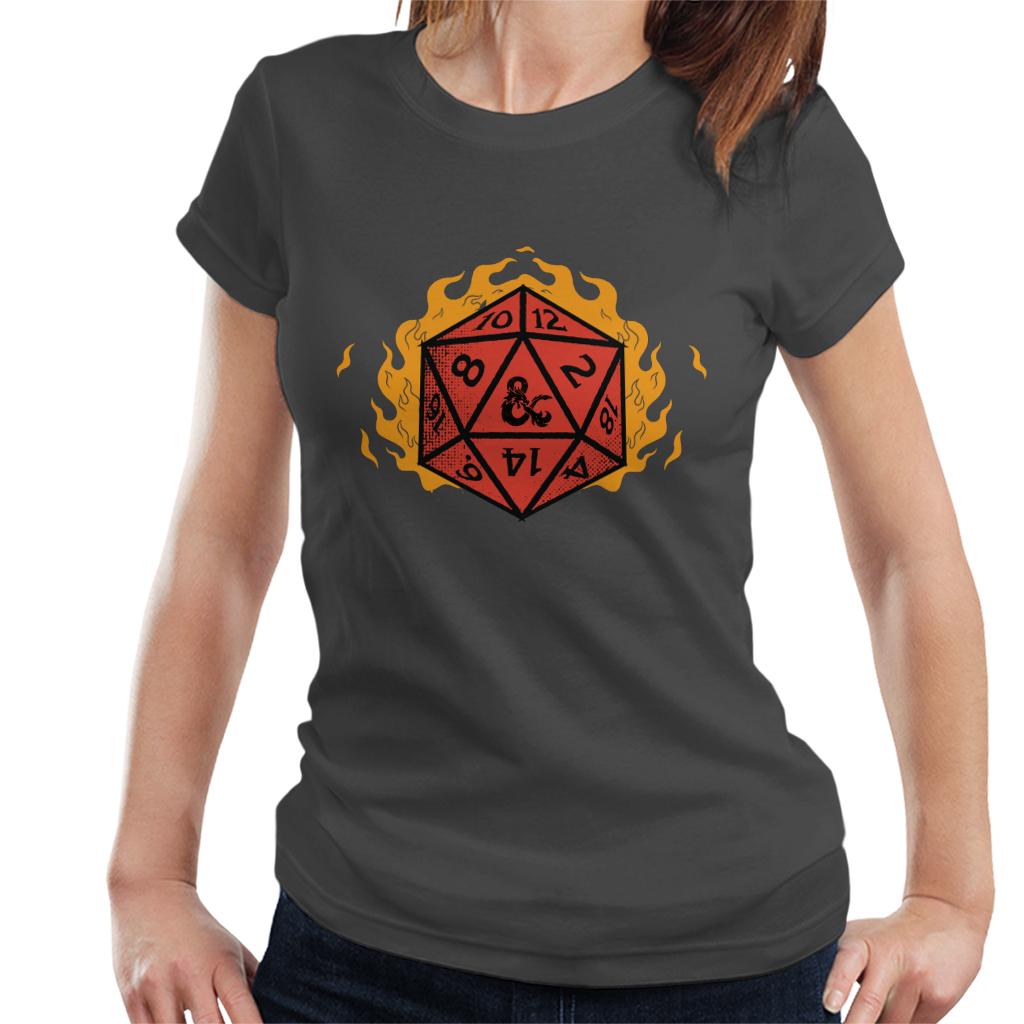 Dungeons & Dragons Fire Dice Women's T-Shirt product image 4