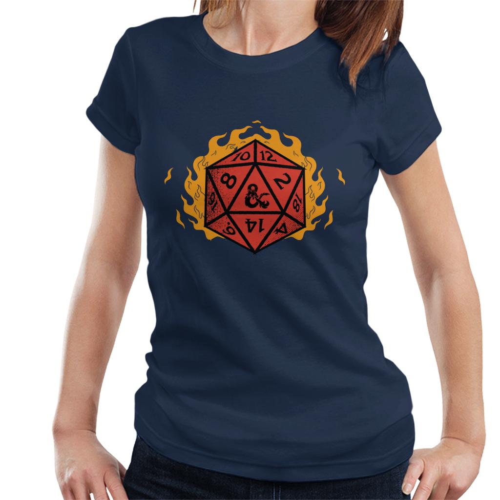 Dungeons & Dragons Fire Dice Women's T-Shirt product image 6