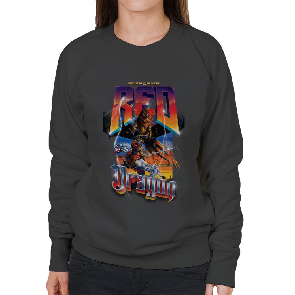Dungeons & Dragons Red Dragon Battle Women's Sweatshirt product image 1