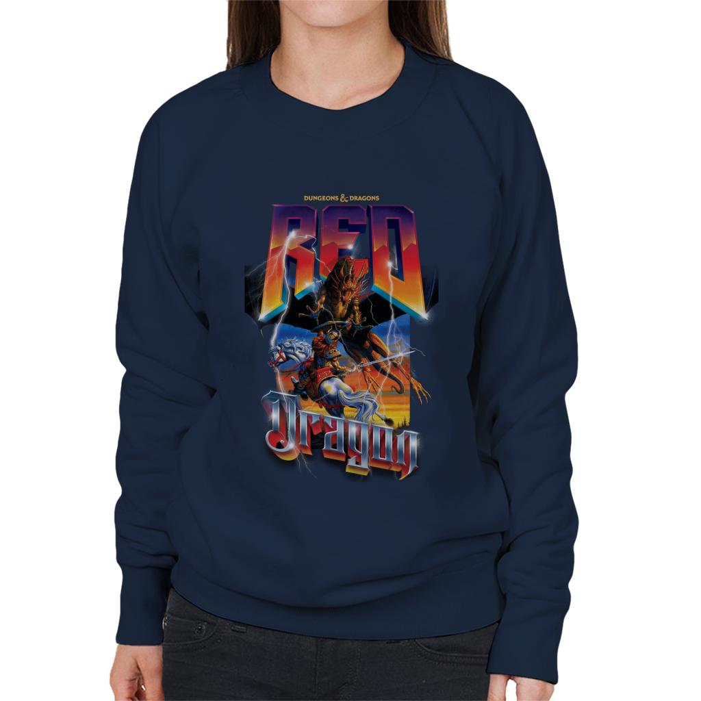 Dungeons & Dragons Red Dragon Battle Women's Sweatshirt product image 4