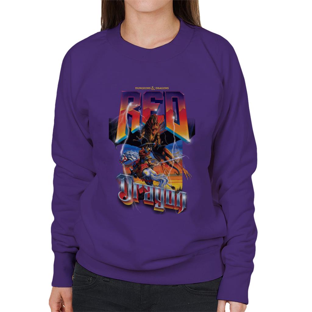 Dungeons & Dragons Red Dragon Battle Women's Sweatshirt product image 6