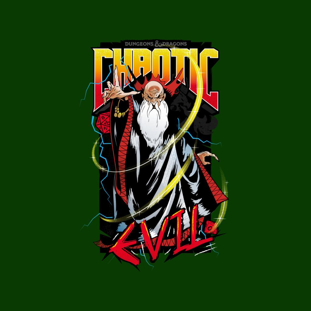 Dungeons & Dragons Chaotic Evil Dice Roll Men's Hooded product image 5