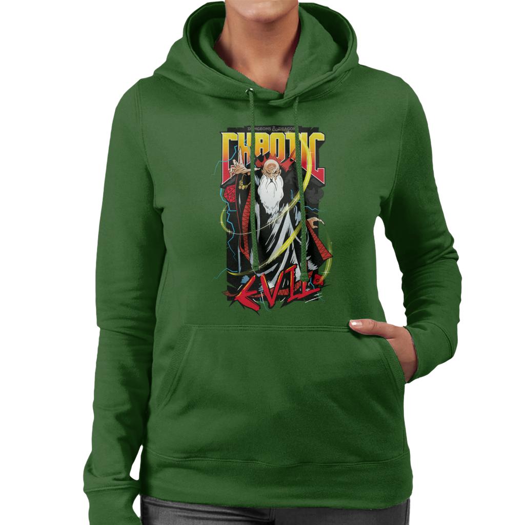 Dungeons & Dragons Chaotic Evil Dice Roll Women's Hooded product image 4