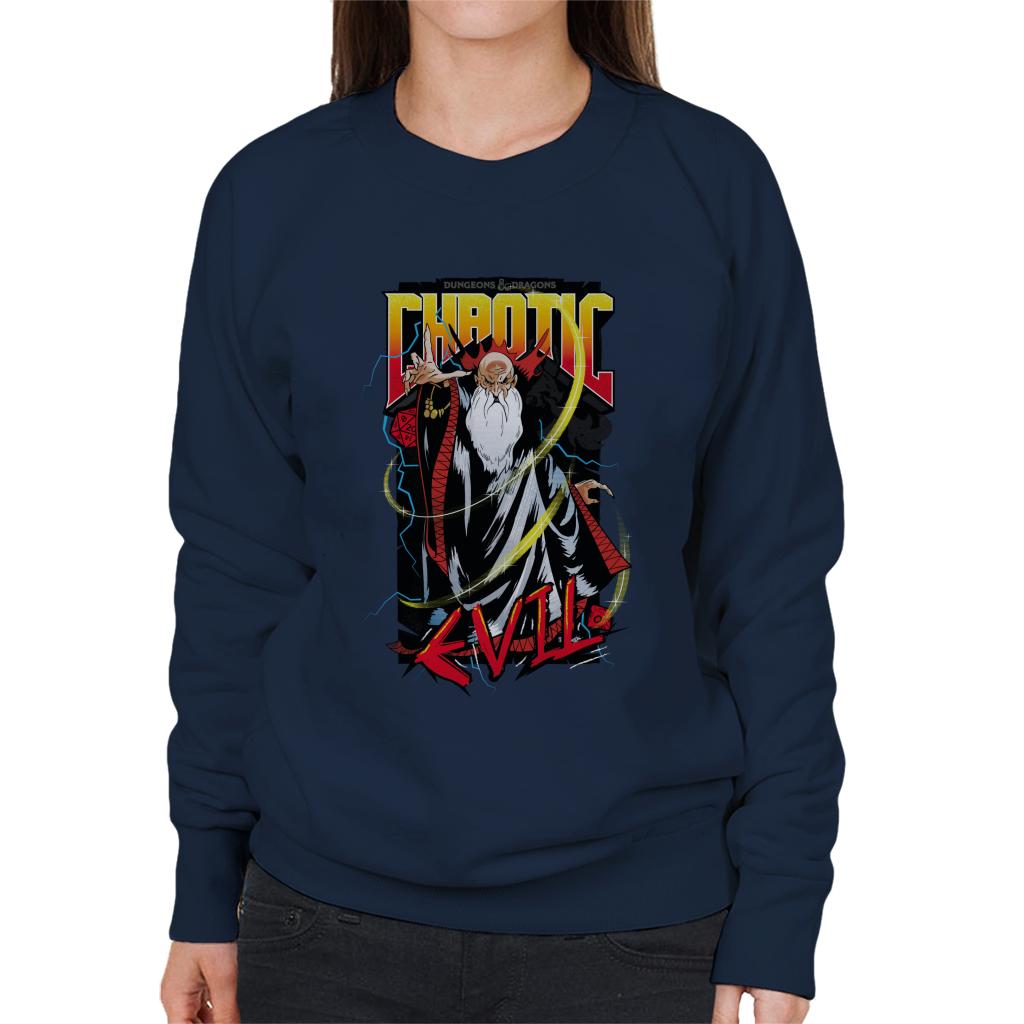 Dungeons & Dragons Chaotic Evil Dice Roll Women's Sweatshirt product image 1