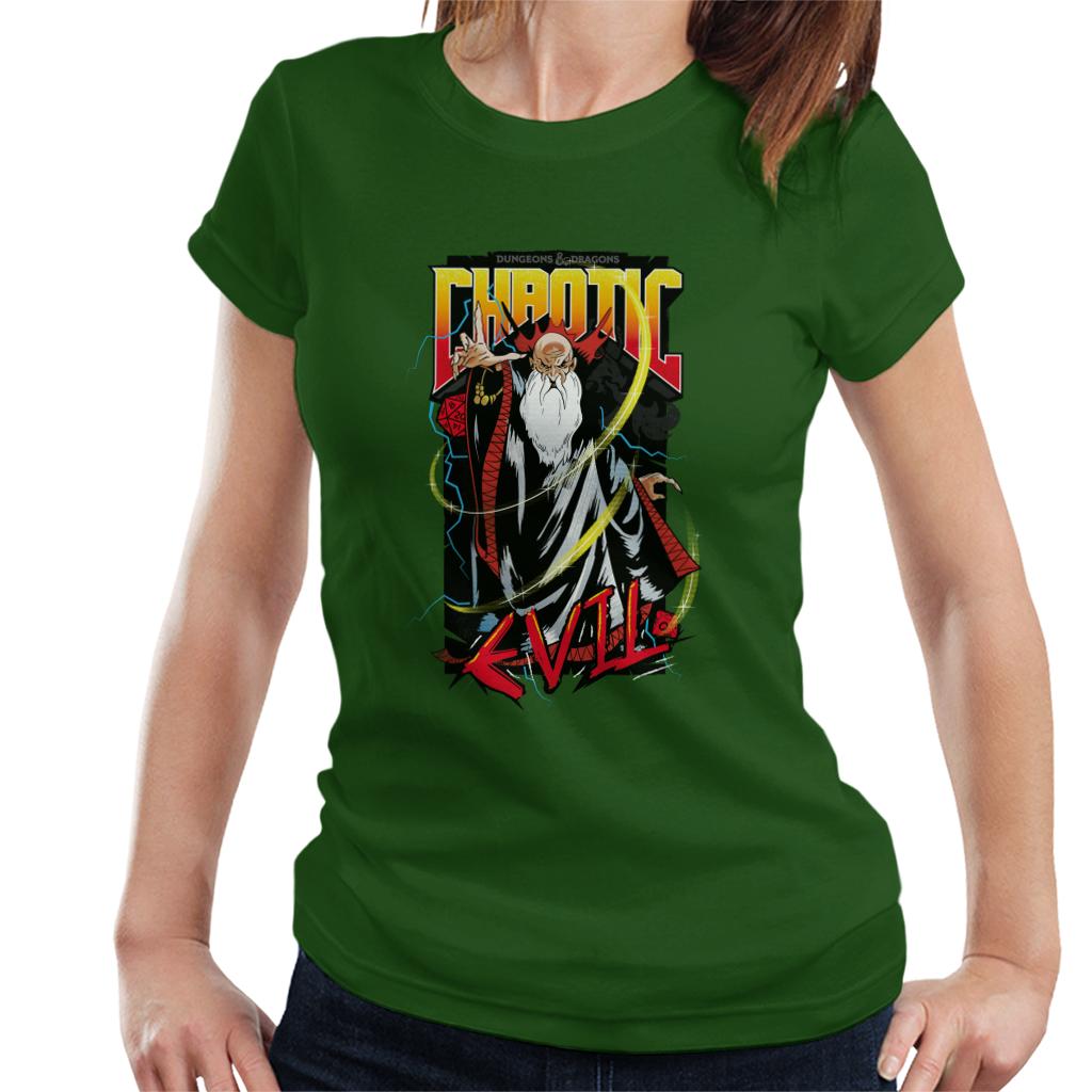 Dungeons & Dragons Chaotic Evil Dice Roll Women's T-Shirt product image 4