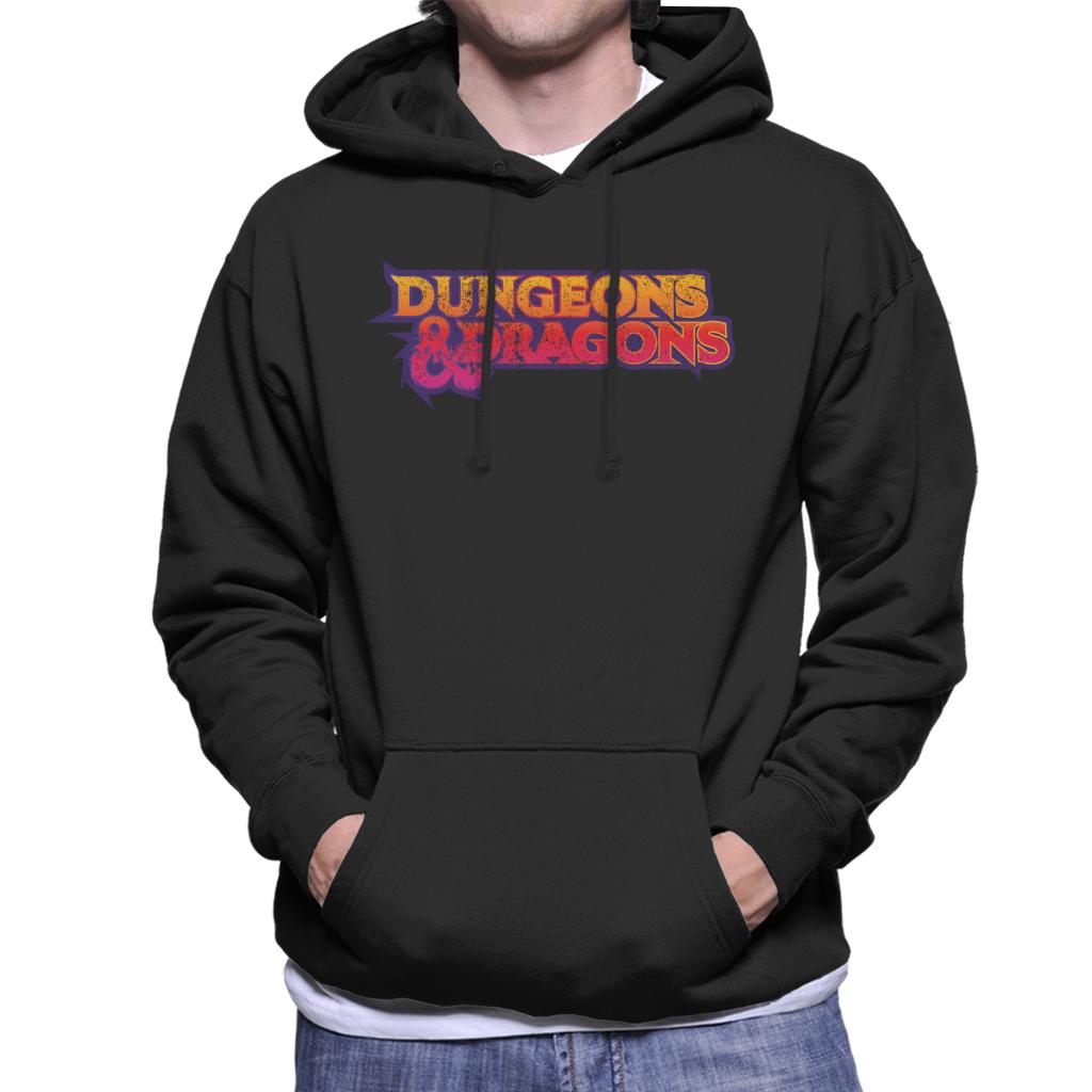 Dungeons & Dragons Gradient Logo Men's Hooded Sweatshirt product image 1