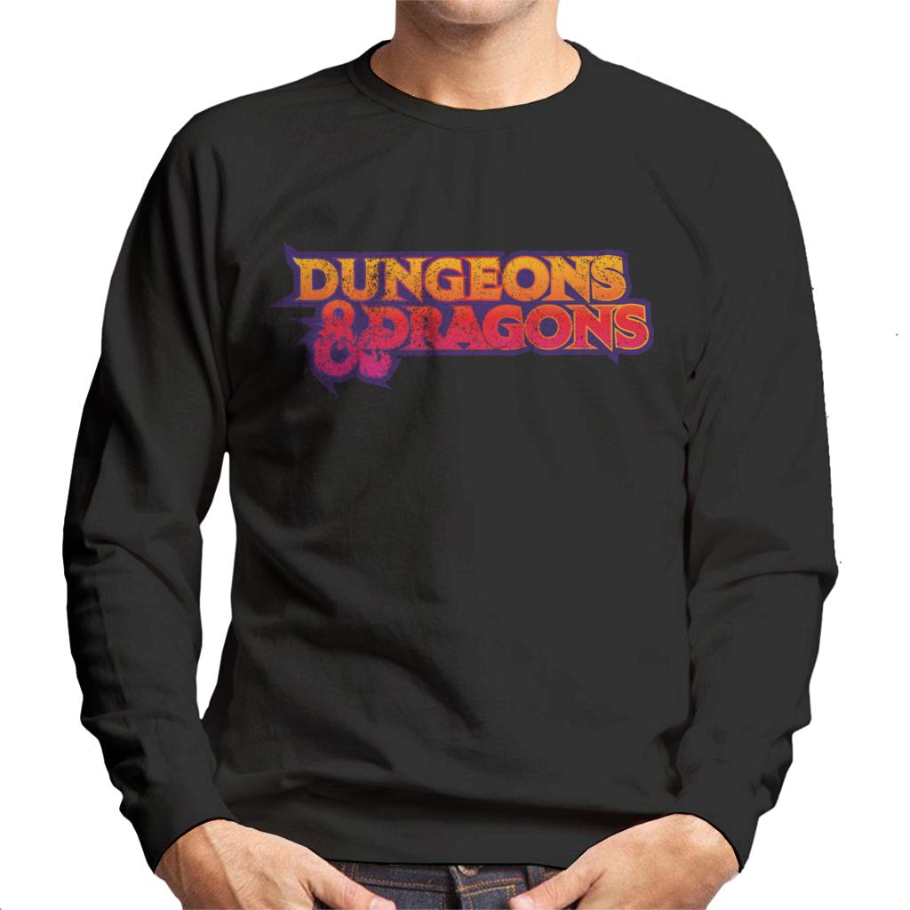 Dungeons & Dragons Gradient Logo Men's Sweatshirt product image 1