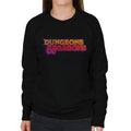 Dungeons & Dragons Gradient Logo Women's Sweatshirt product image 1