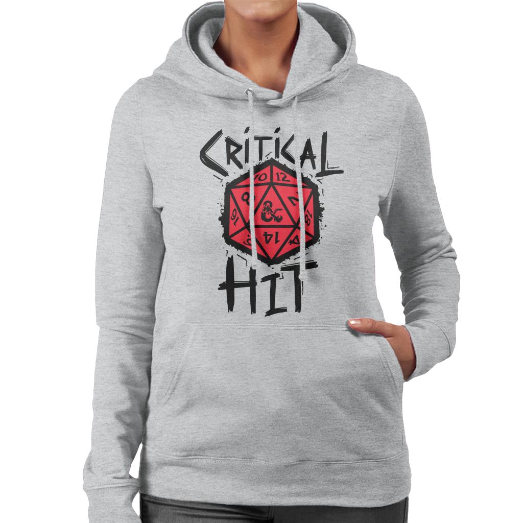 Dungeons & Dragons Critical Hit Women's Hooded Sweatshirt product image 1