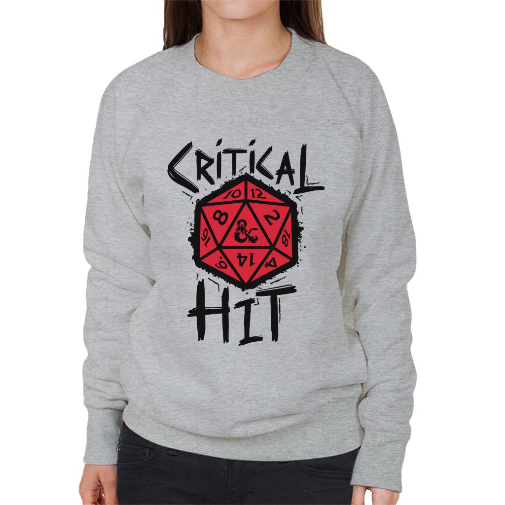 Dungeons & Dragons Critical Hit Women's Sweatshirt product image 1