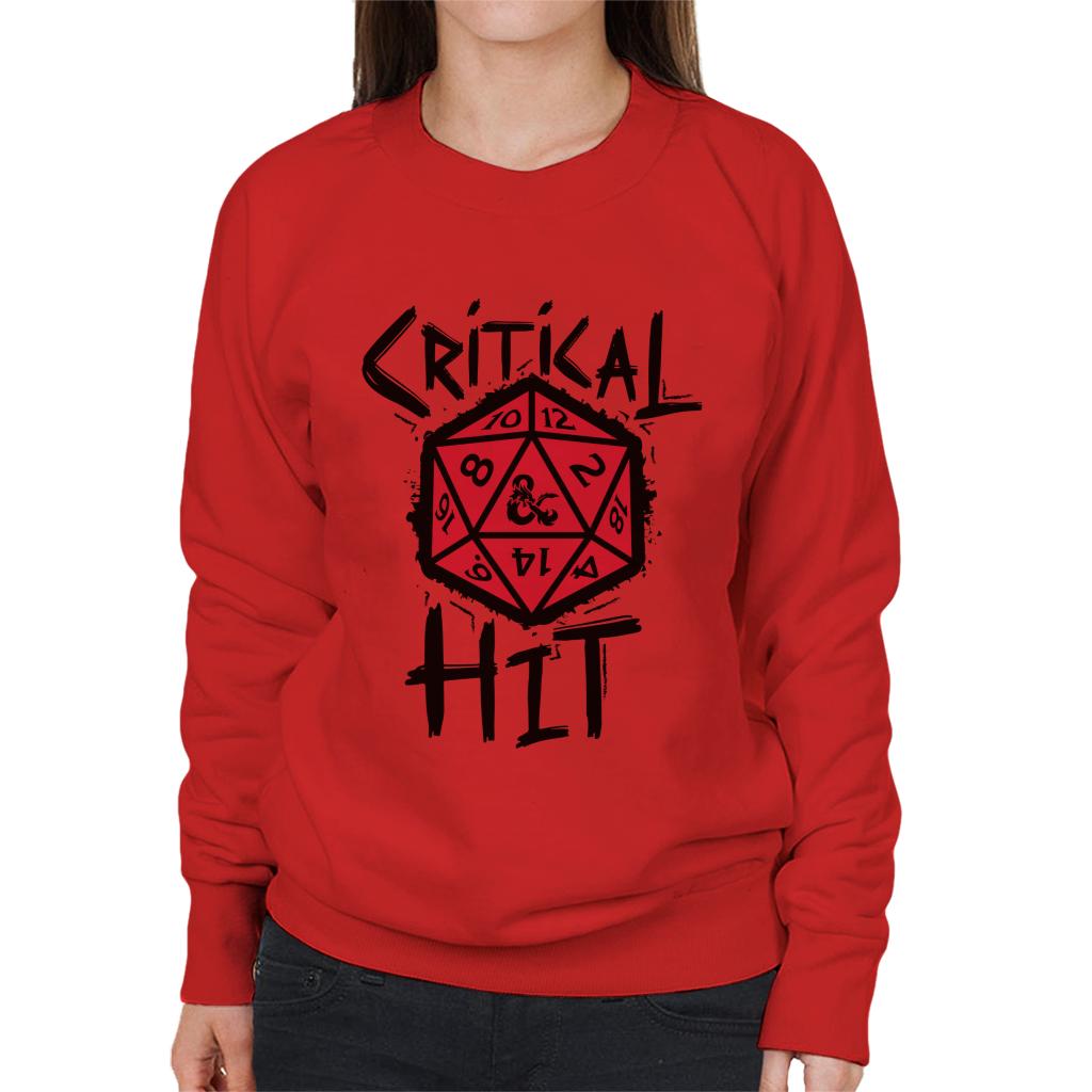 Dungeons & Dragons Critical Hit Women's Sweatshirt product image 6