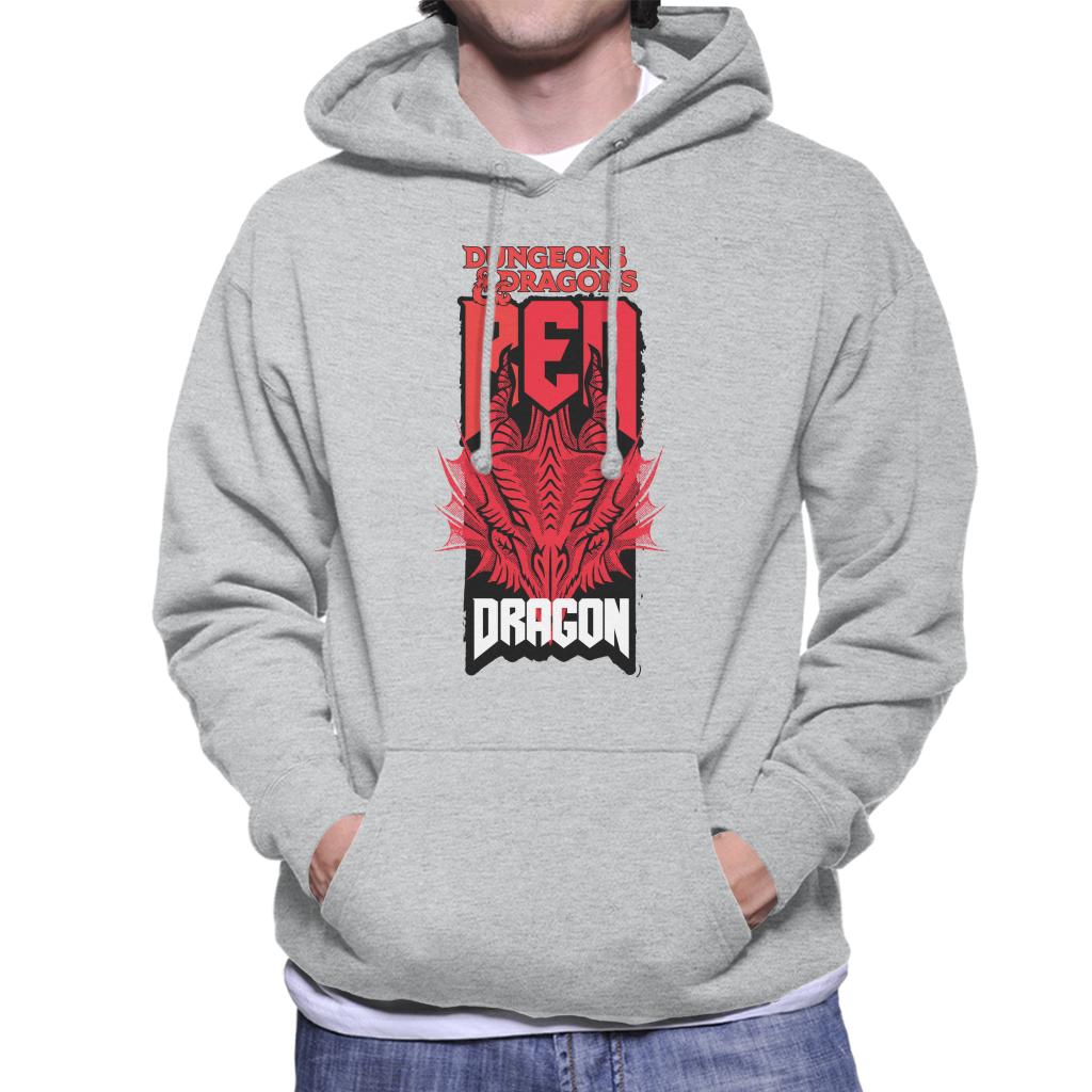 Dungeons & Dragons Head Of The Red Dragon Men's Hooded product image 1