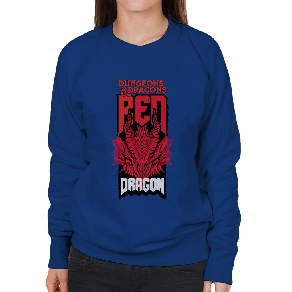 Dungeons & Dragons Head Of The Red Dragon Women's Sweatshirt product image 4
