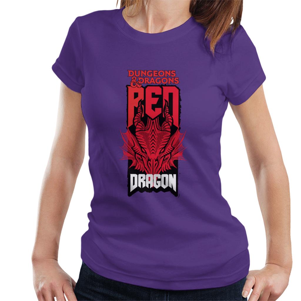 Dungeons & Dragons Head Of The Red Dragon Women's T-Shirt product image 6