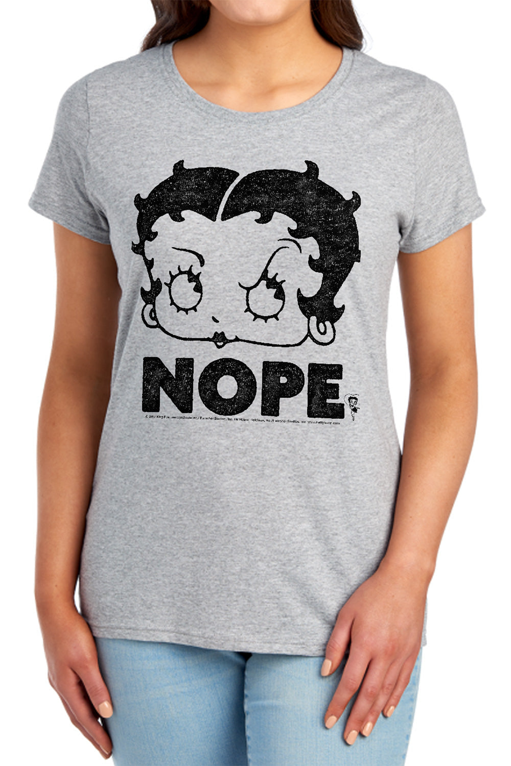 Betty Boop - Nope Women's Short Sleeve product image 1