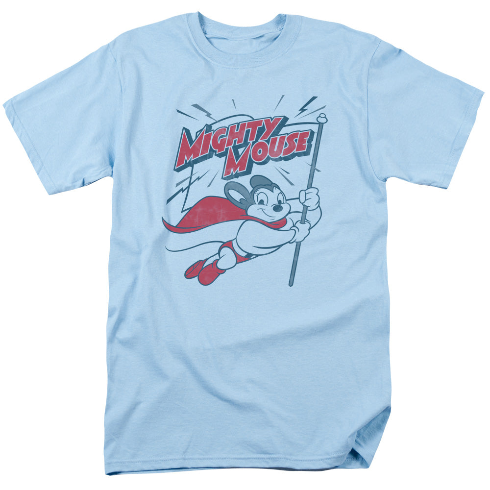 Mighty Mouse - Flag Adult Regular Fit Short Sleeve product image 1
