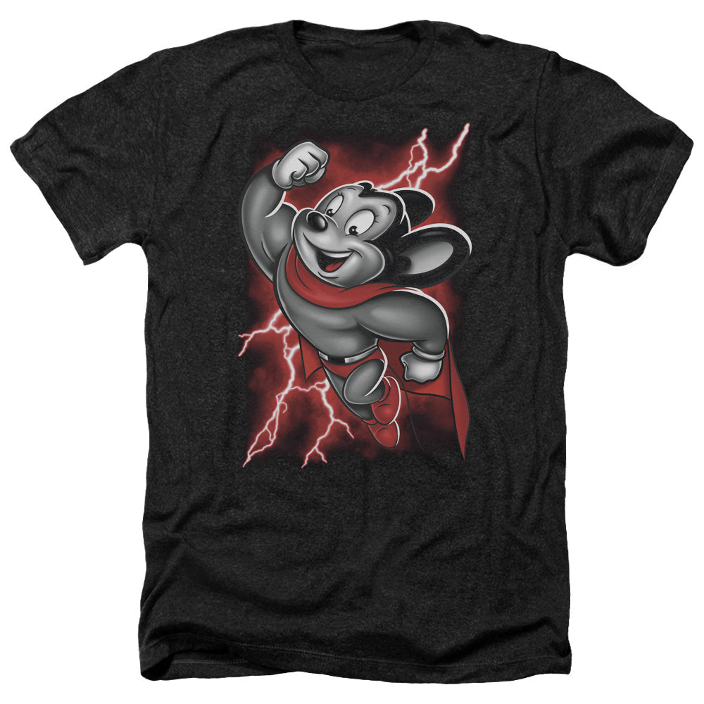 Mighty Mouse - Storm Adult Regular Fit Heather Short Sleeve product image 1